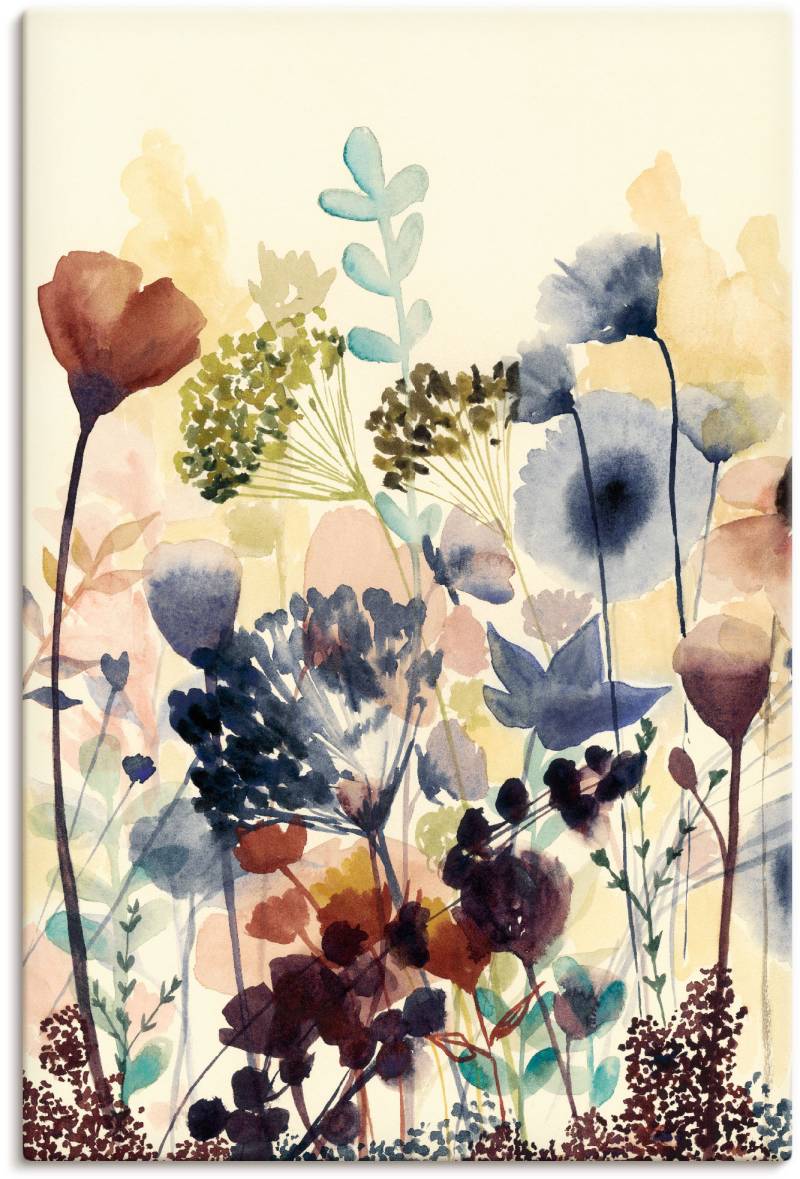 Artland Wandbild »Sonnengetrocknete Blüten I«, Blumenwiese, (1 St.), als Alubild, Outdoorbild, Leinwandbild, Poster, Wandaufkleber von Artland