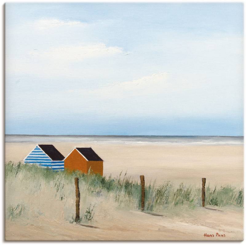 Artland Wandbild »Sonniger Morgen V«, Strand, (1 St.), als Leinwandbild, Poster in verschied. Grössen von Artland