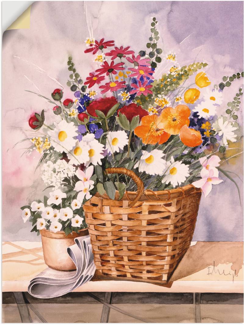 Artland Wandbild »Stillleben mit Kürbissen«, Blumen, (1 St.), als Leinwandbild, Poster in verschied. Grössen von Artland