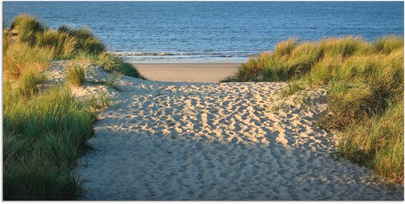 Artland Wandbild »Strandaufgang«, Strand, (1 St.), als Alubild, Outdoorbild, Leinwandbild, Poster, Wandaufkleber von Artland