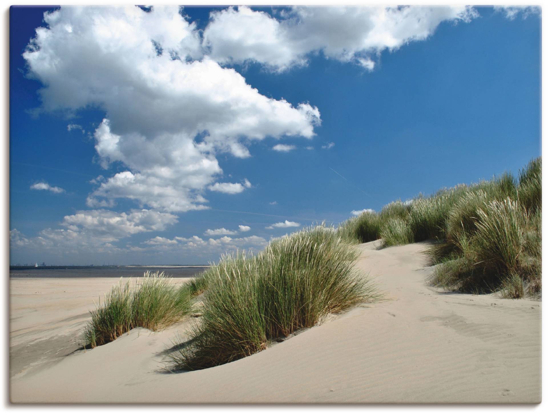 Artland Wandbild »Strandimpressionen«, Strand, (1 St.), als Leinwandbild, Poster in verschied. Grössen von Artland