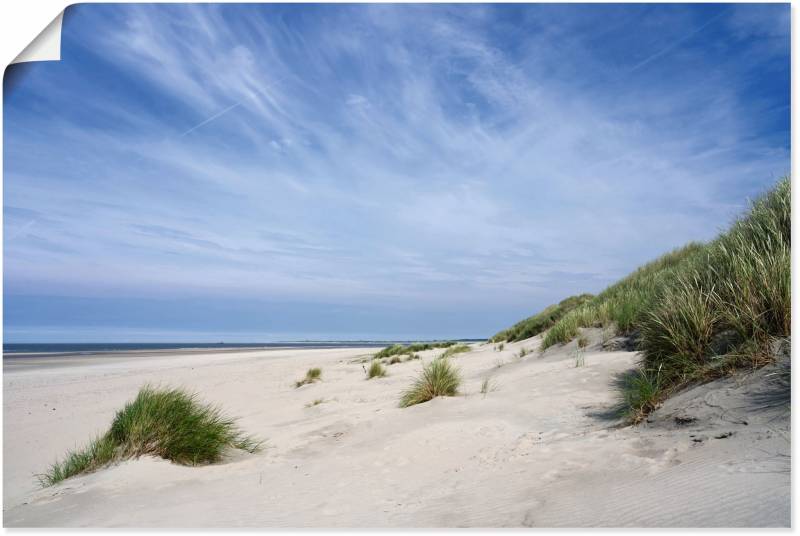 Artland Poster »Strandlandschaft auf Baltrum«, Strandbilder, (1 St.), als Alubild, Leinwandbild, Wandaufkleber oder Poster in versch. Grössen von Artland