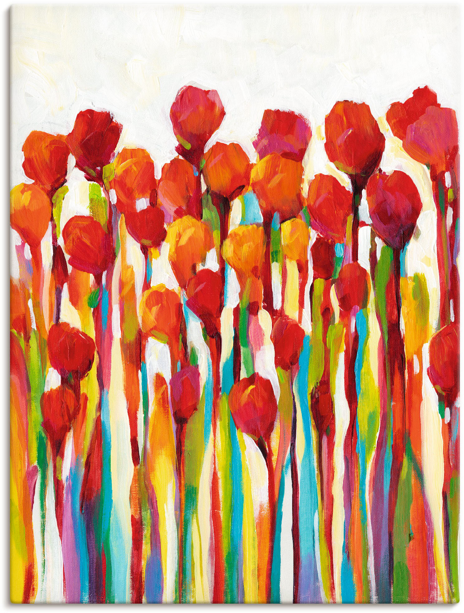Artland Wandbild »Strotzen mit Farben I«, Blumenwiese, (1 St.), als Leinwandbild, Poster in verschied. Grössen Artland Wandbild »Strotzen mit Farben I«, Blumenwiese, (1 St.), als Leinwandbild, Poster in verschied. Grössen von Artland