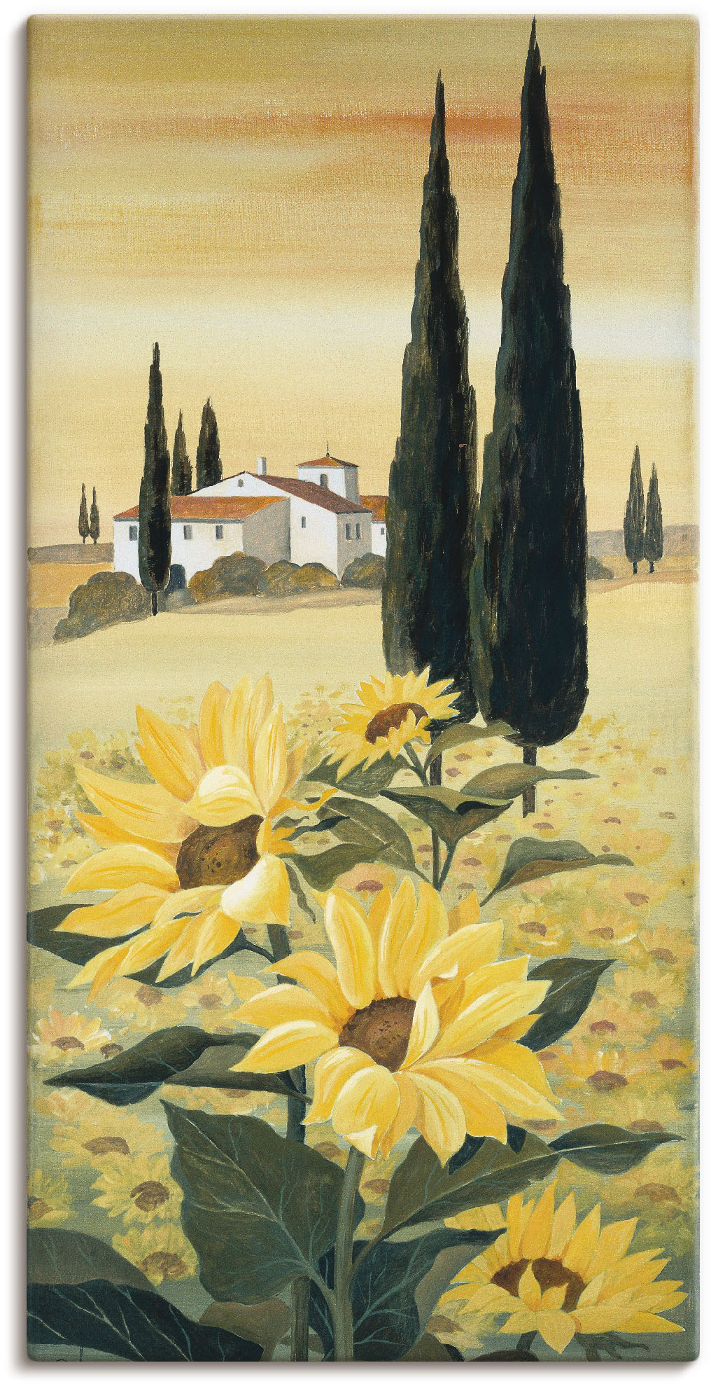 Artland Wandbild »Südliche Weite«, Blumen, (1 St.), als Leinwandbild, Poster, Wandaufkleber in verschied. Grössen von Artland