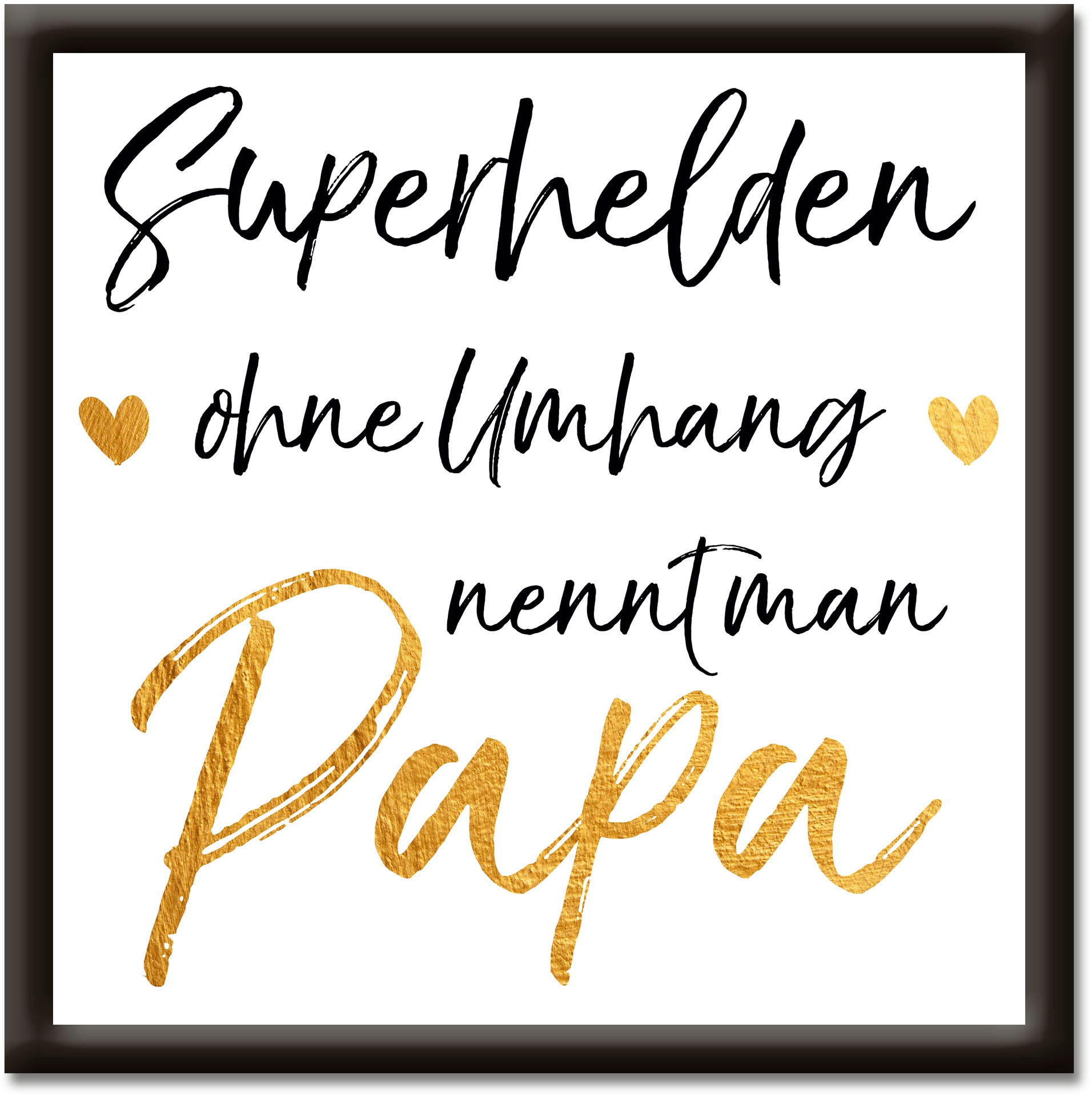 Artland Wandbild »Super Helden ohne Umhang«, Sprüche & Texte, (1 St.) Artland Wandbild »Super Helden ohne Umhang«, Sprüche & Texte, (1 St.) von Artland