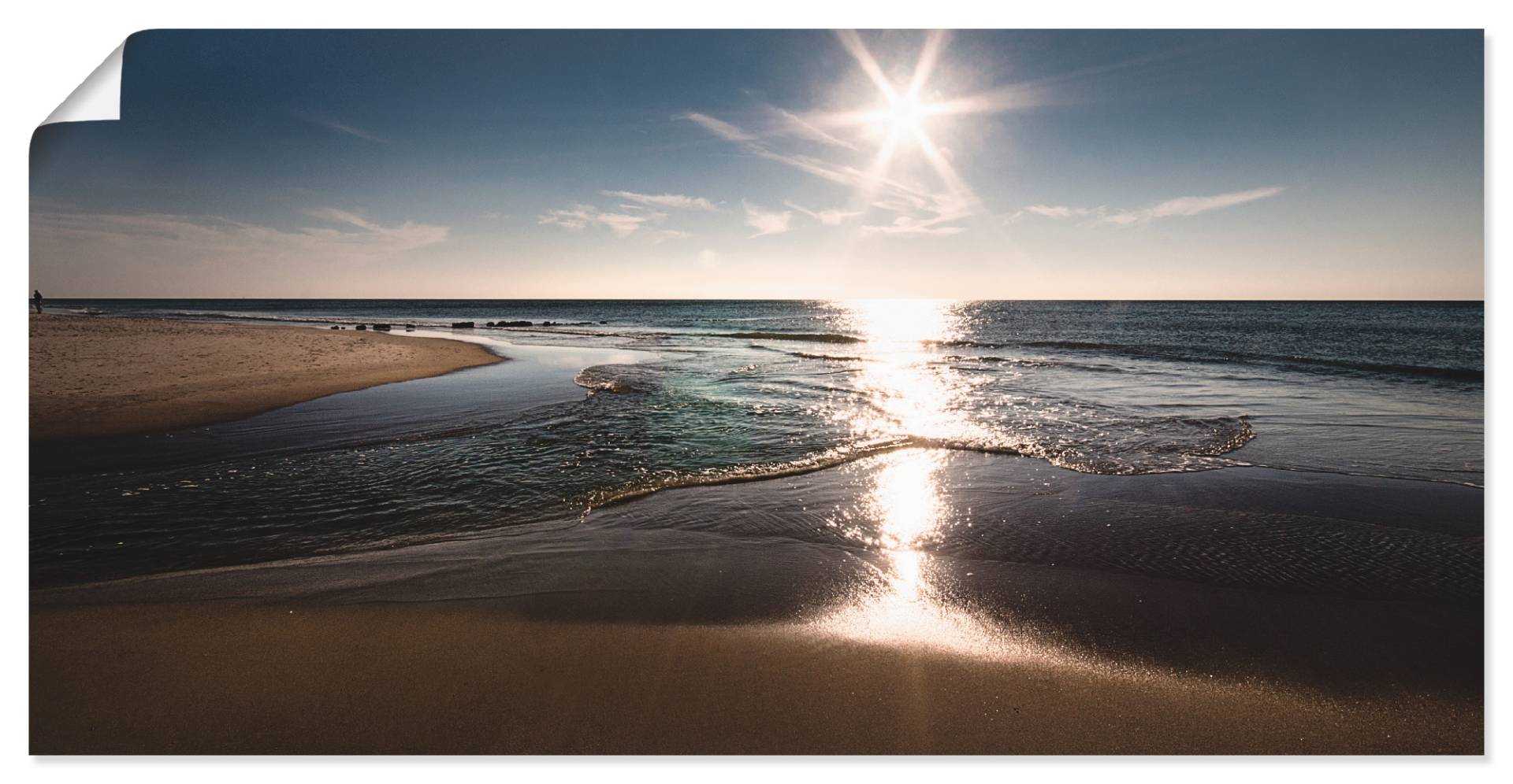 Artland Wandbild »Sylt IV«, Strand, (1 St.), als Leinwandbild, Poster, Wandaufkleber in verschied. Grössen von Artland