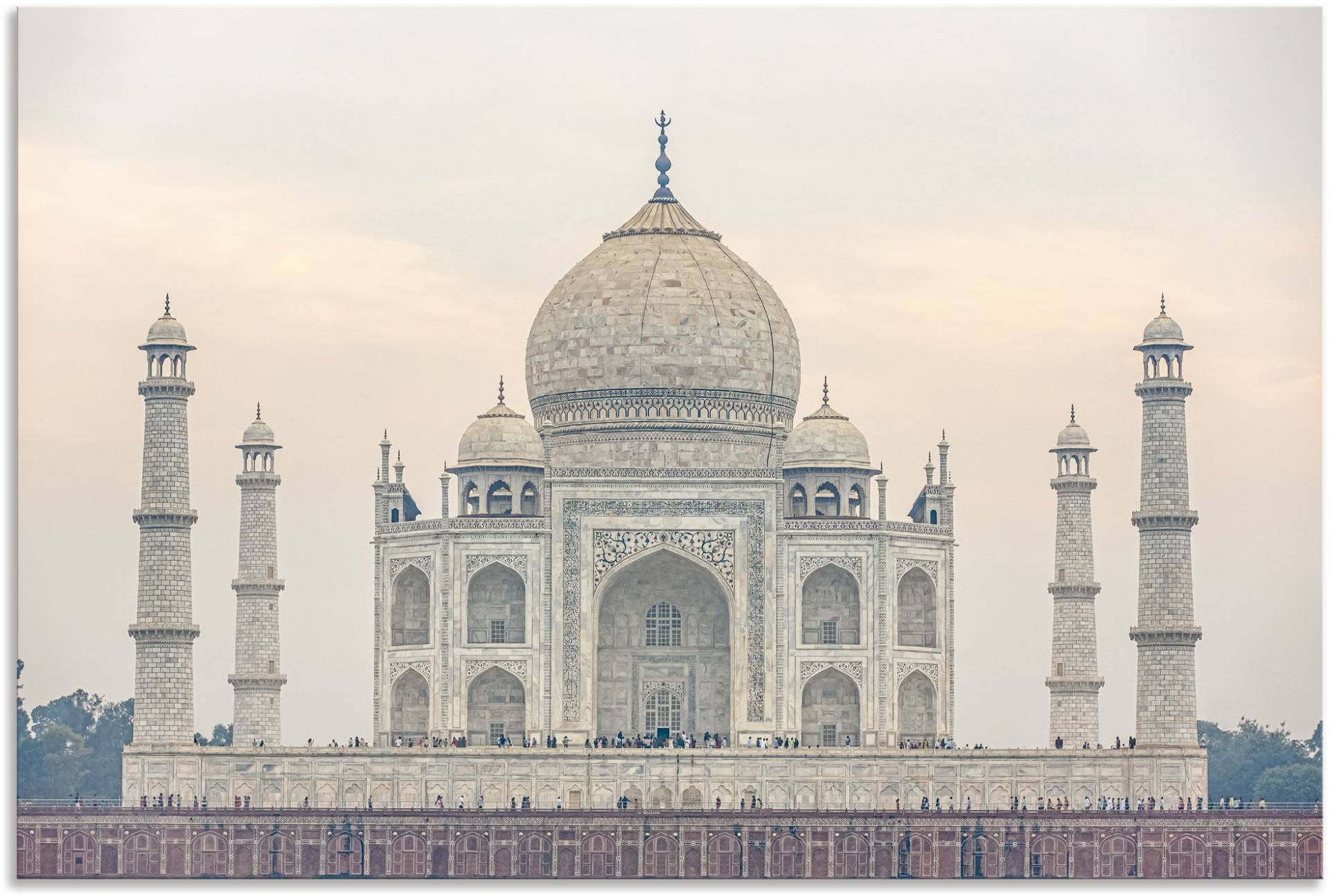 Artland Wandbild »Taj Mahal«, Gebäude, (1 St.), als Alubild, Outdoorbild, Poster in verschied. Grössen von Artland