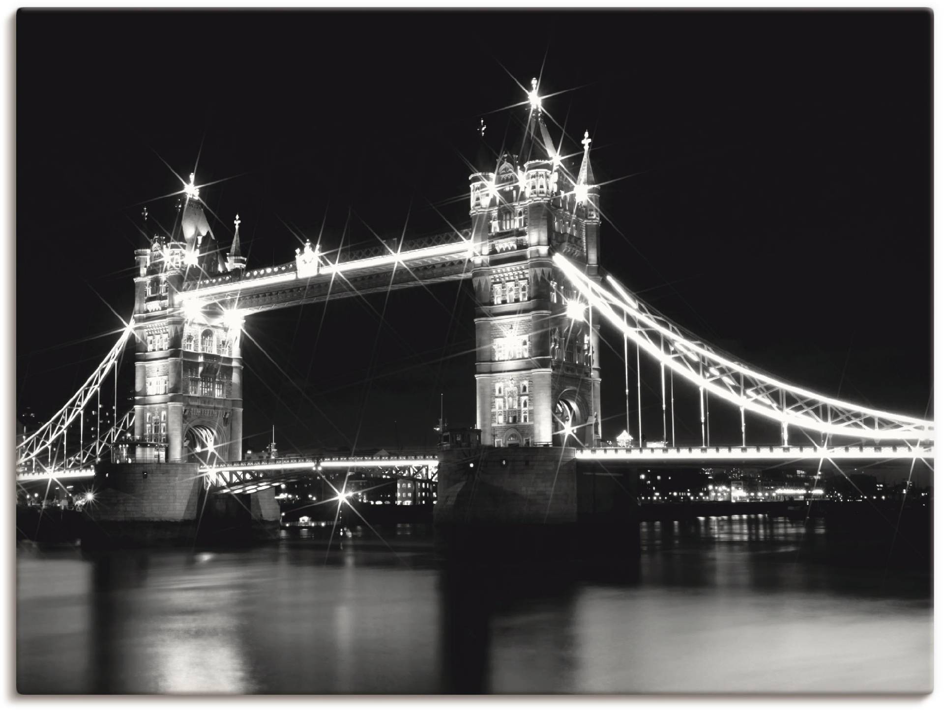 Artland Wandbild »Tower Bridge London«, Brücken, (1 St.), als Alubild, Leinwandbild, Wandaufkleber oder Poster in versch. Grössen von Artland