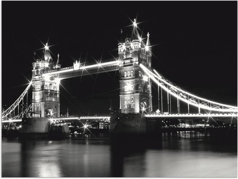 Artland Wandbild »Tower Bridge London«, Brücken, (1 St.), als Alubild, Leinwandbild, Wandaufkleber oder Poster in versch. Grössen von Artland