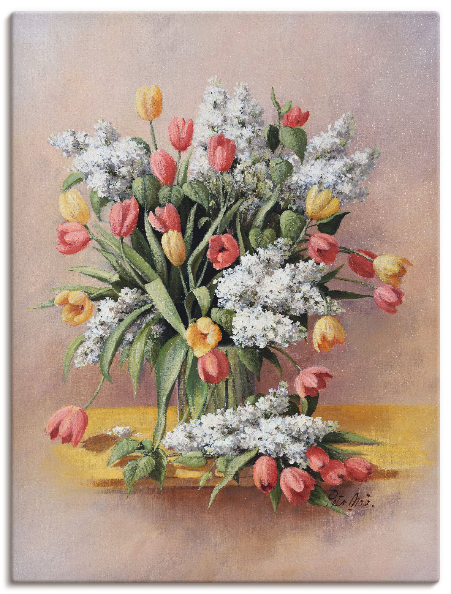 Artland Wandbild »Tulpen II«, Blumen, (1 St.), als Leinwandbild in verschied. Grössen von Artland