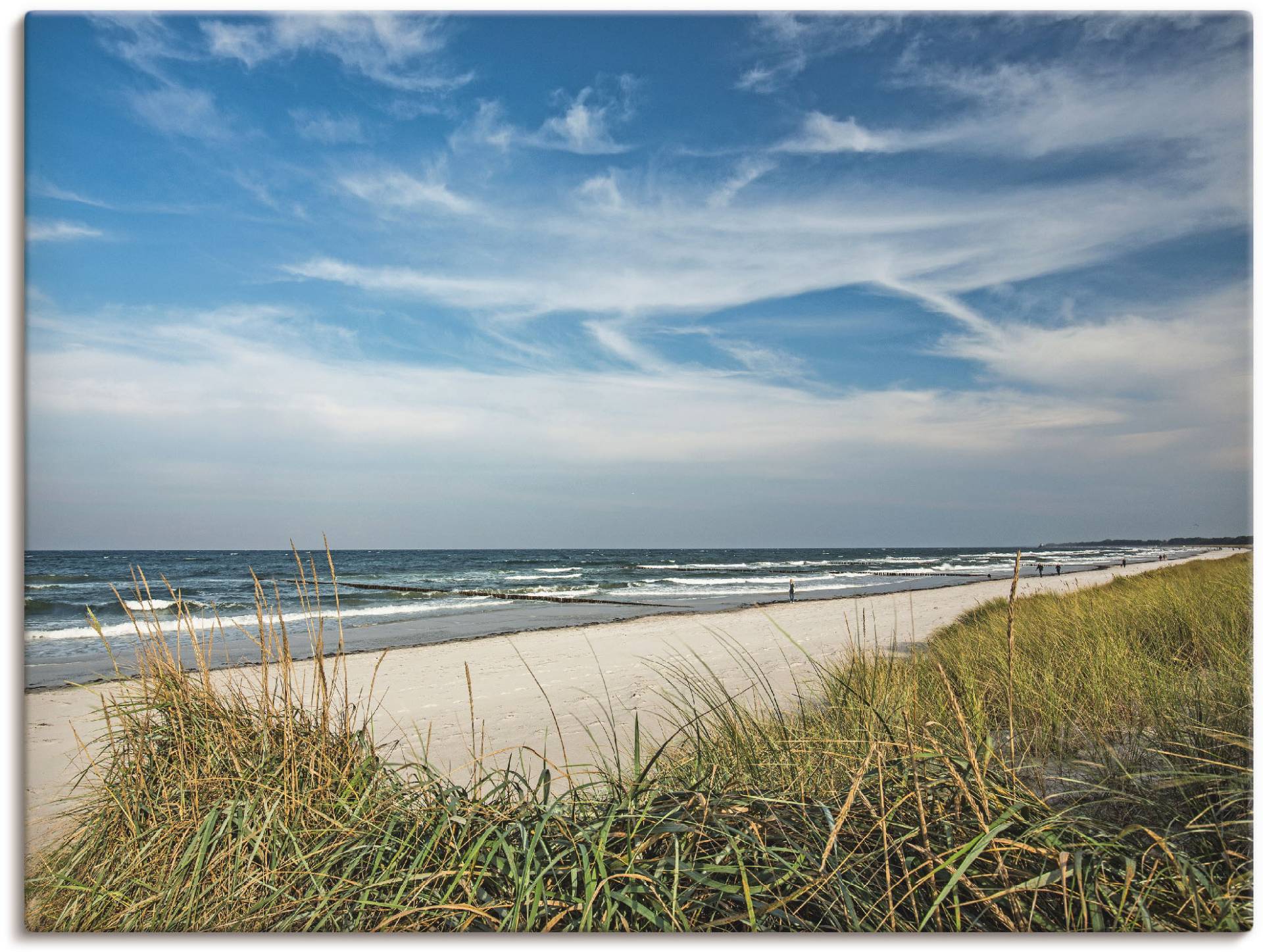 Artland Wandbild »Urlaubfeeling«, Strand, (1 St.), als Leinwandbild, Poster in verschied. Grössen von Artland