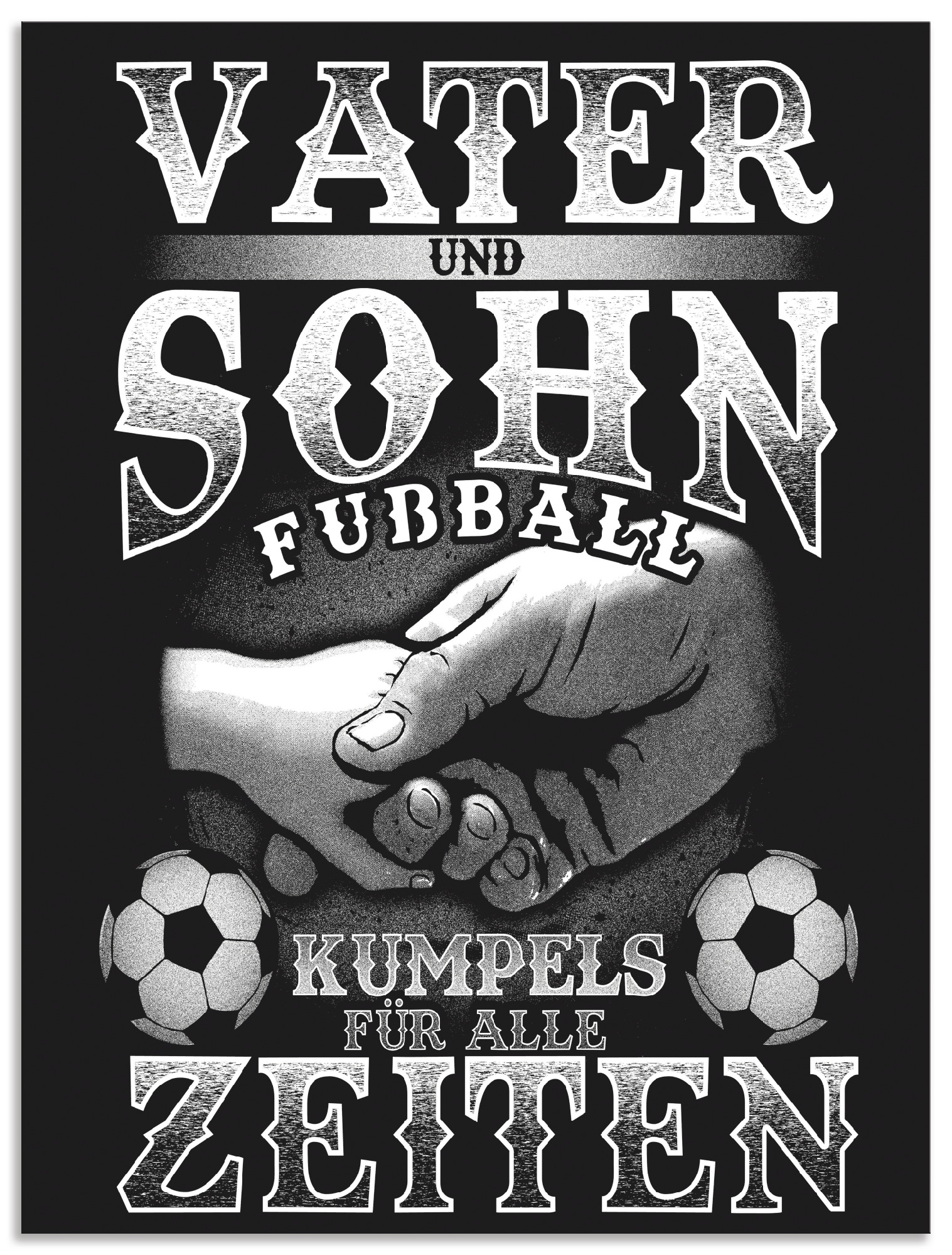 Artland Wandbild »Vater und Sohn Fussball Kumpels«, Sprüche & Texte, (1 St.), als Alubild, Outdoorbild, Poster in verschied. Grössen Artland Wandbild »Vater und Sohn Fussball Kumpels«, Sprüche & Texte, (1 St.), als Alubild, Outdoorbild, Poster in verschied. Grössen von Artland