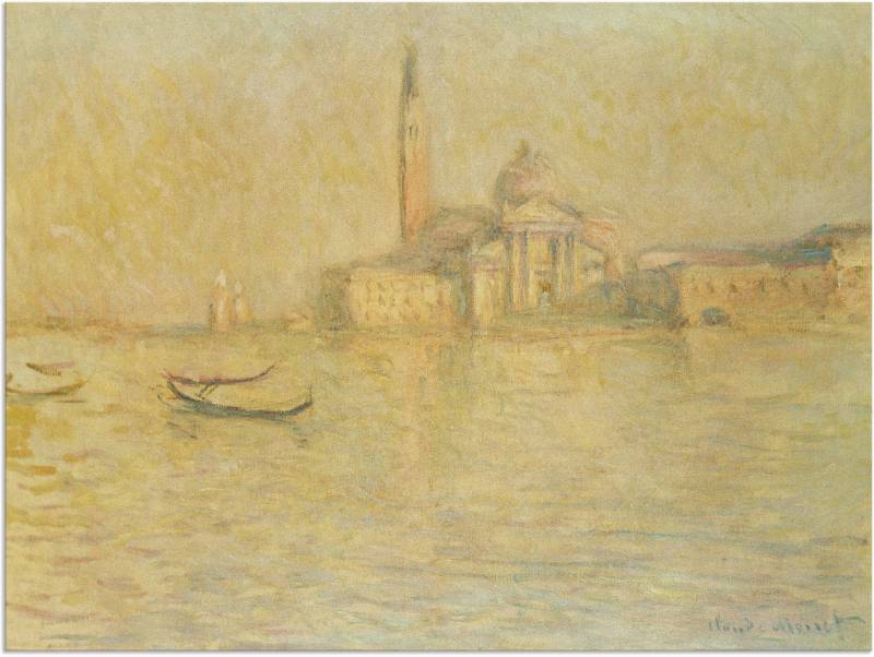 Artland Wandbild »Venedig, San Giorgio Maggiore.«, Europa, (1 St.), als Alubild, Leinwandbild, Wandaufkleber oder Poster in versch. Grössen von Artland