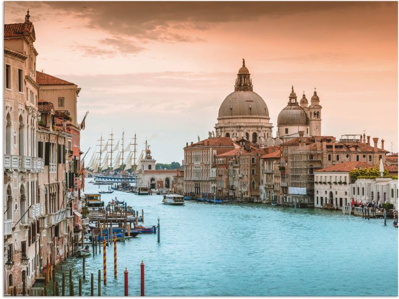 Artland Wandbild »Venedig Canal Grande I«, Italien, (1 St.), als Alubild, Outdoorbild, Leinwandbild, Poster, Wandaufkleber von Artland