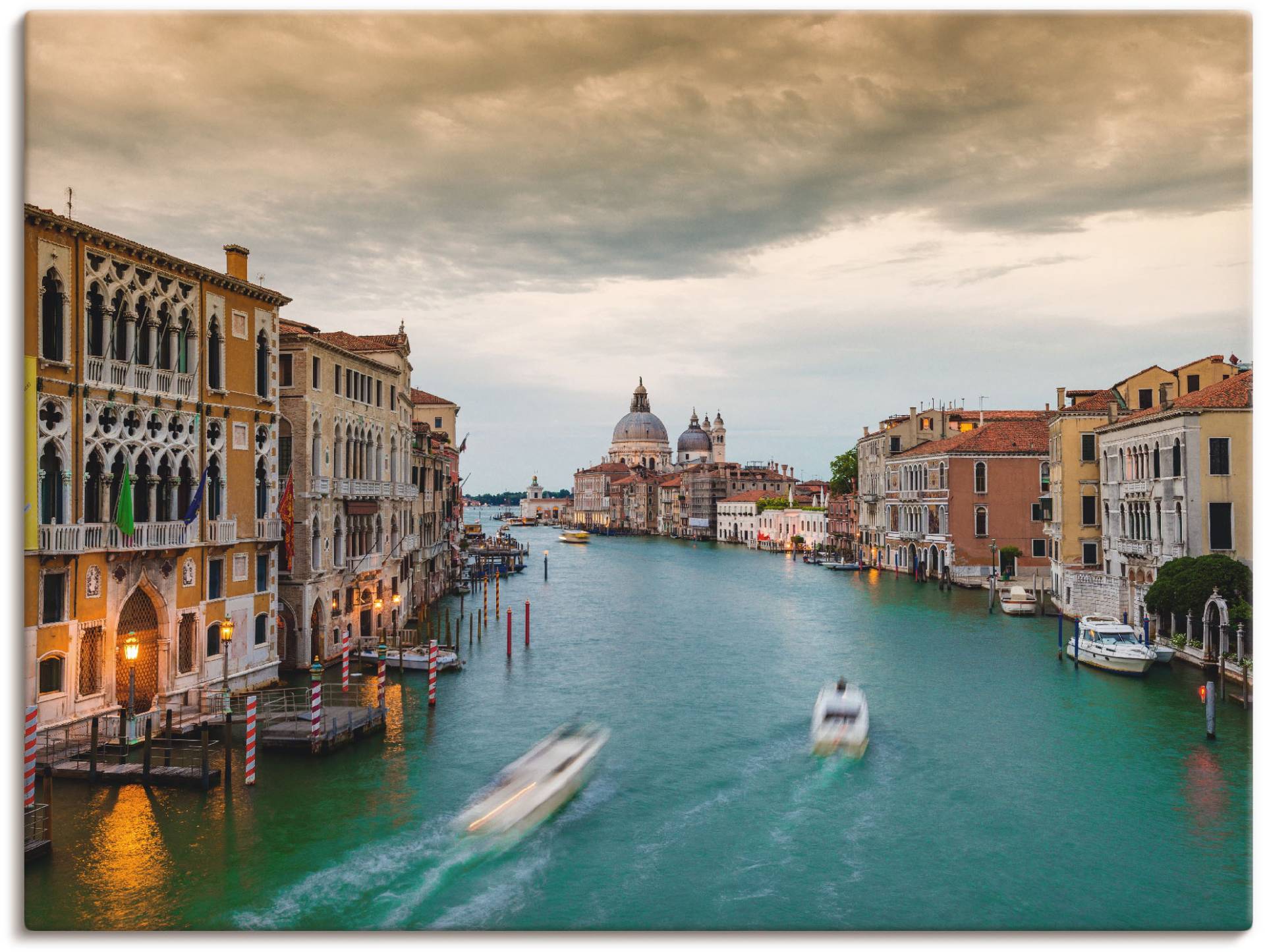 Artland Wandbild »Venedig Canal Grande II«, Italien, (1 St.), als Alubild, Leinwandbild, Wandaufkleber oder Poster in versch. Grössen von Artland