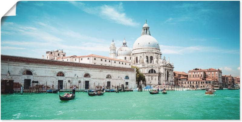 Artland Wandbild »Venedig Santa Maria della Salute I«, Italien, (1 St.), als Alubild, Leinwandbild, Wandaufkleber oder Poster in versch. Grössen von Artland