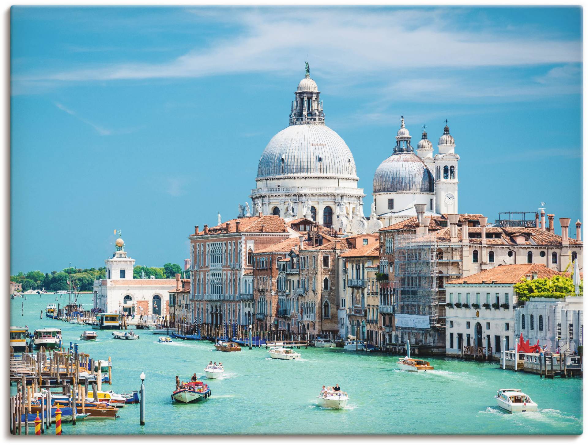 Artland Leinwandbild »Venedig«, Italien, (1 St.), auf Keilrahmen gespannt von Artland