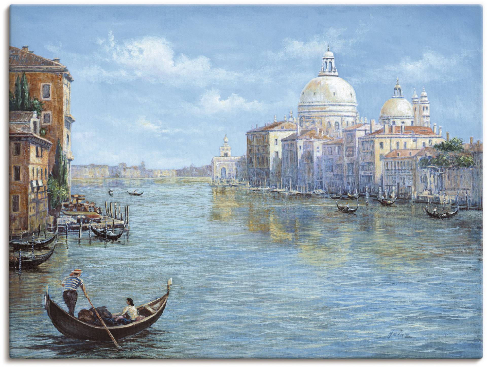 Artland Wandbild »Venedig«, Europa, (1 St.), als Leinwandbild, Poster, Wandaufkleber in verschied. Grössen von Artland