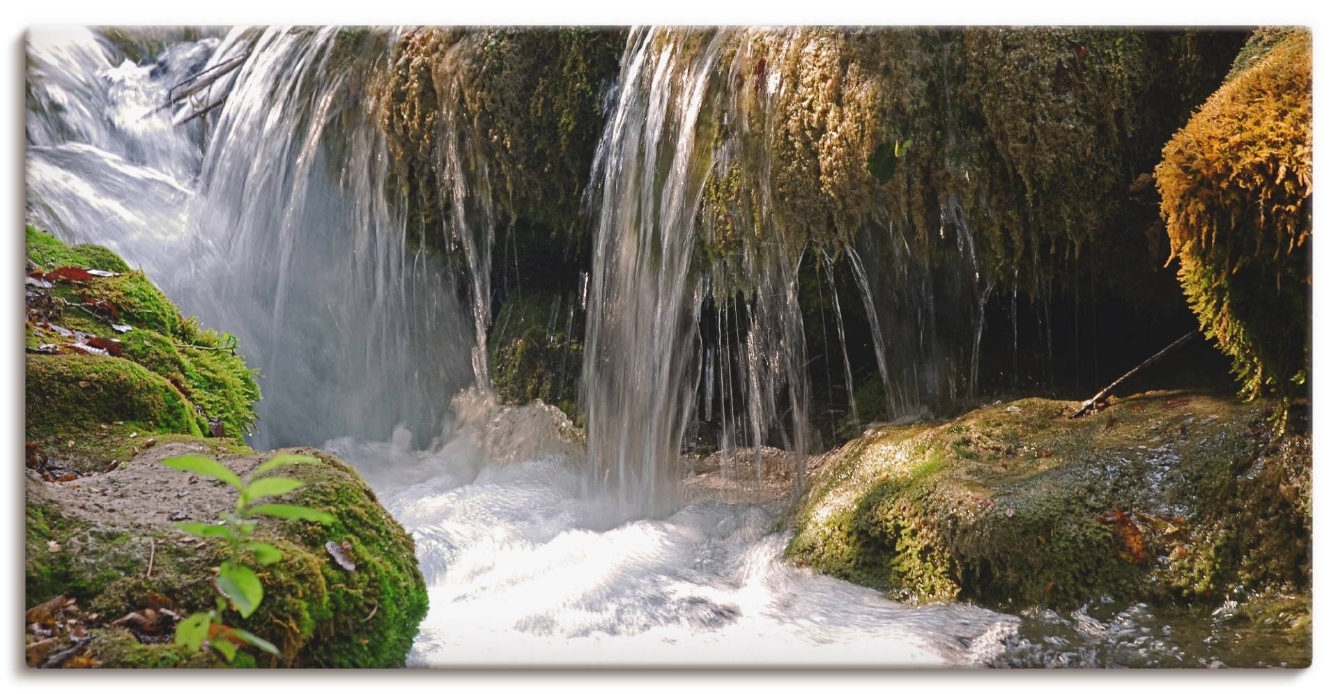 Artland Wandbild »Wasserfall«, Gewässer, (1 St.), als Leinwandbild, Poster, Wandaufkleber in verschied. Grössen von Artland