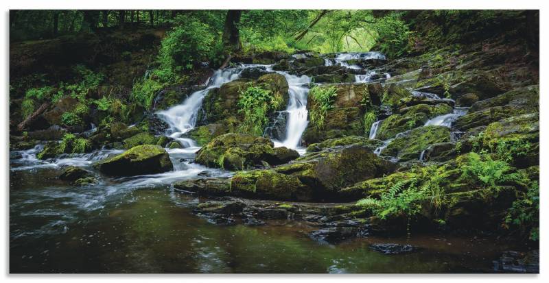 Artland Wandbild »Wasserfall Panorama«, Wasserfallbilder, (1 St.), als Leinwandbild, Poster in verschied. Grössen von Artland