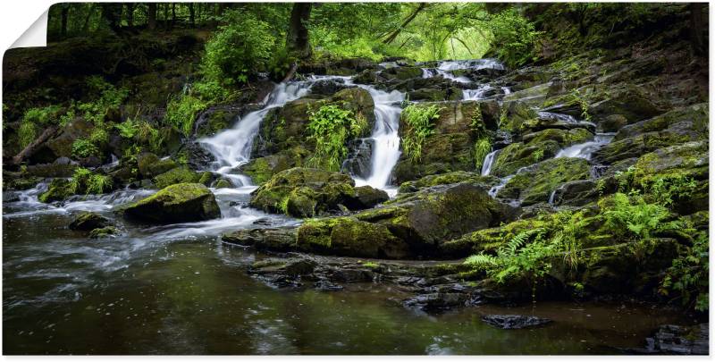 Artland Wandbild »Wasserfall Panorama«, Wasserfallbilder, (1 St.), als Leinwandbild, Poster in verschied. Grössen von Artland