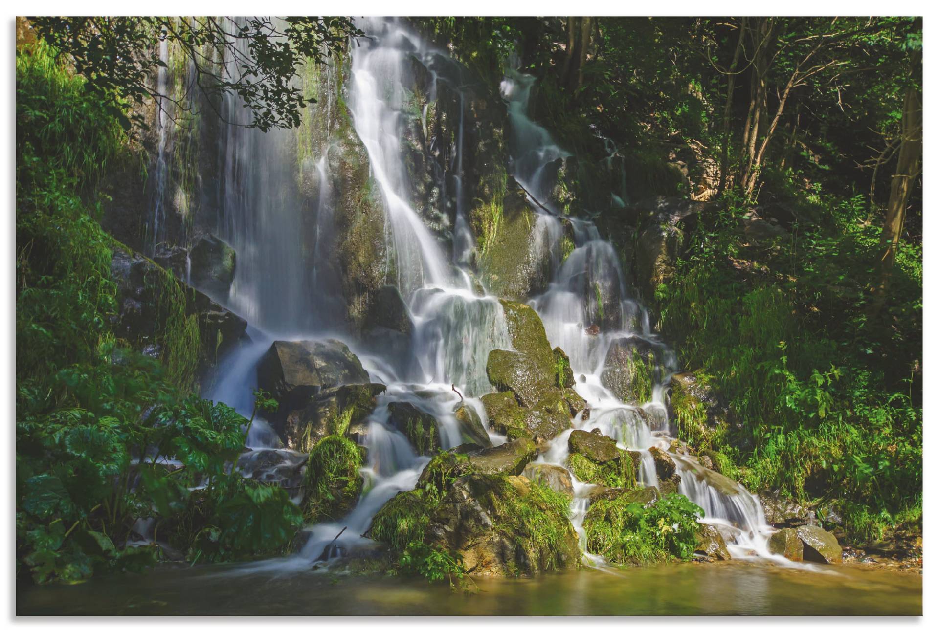 Artland Wandbild »Wasserfall im Harz«, Gewässer, (1 St.), als Poster in verschied. Grössen von Artland