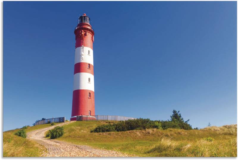 Artland Wandbild »Weg zum Leuchtturm«, Gebäude, (1 St.), als Alubild, Leinwandbild, Wandaufkleber oder Poster in versch. Grössen von Artland