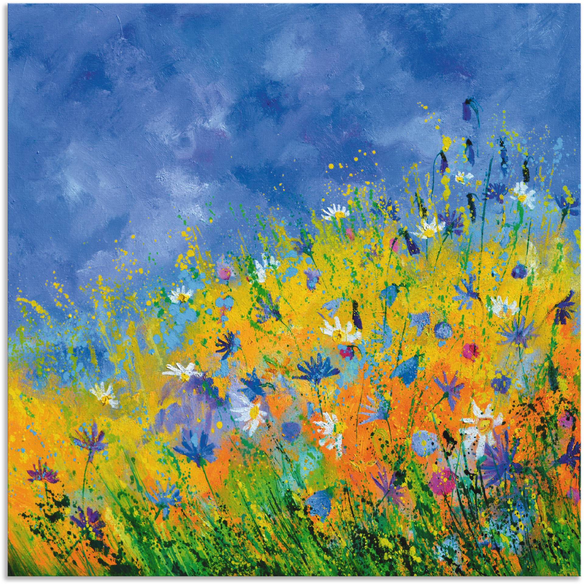 Artland Wandbild »Wildblumen«, Blumenwiese, (1 St.), als Leinwandbild, Wandaufkleber in verschied. Grössen von Artland