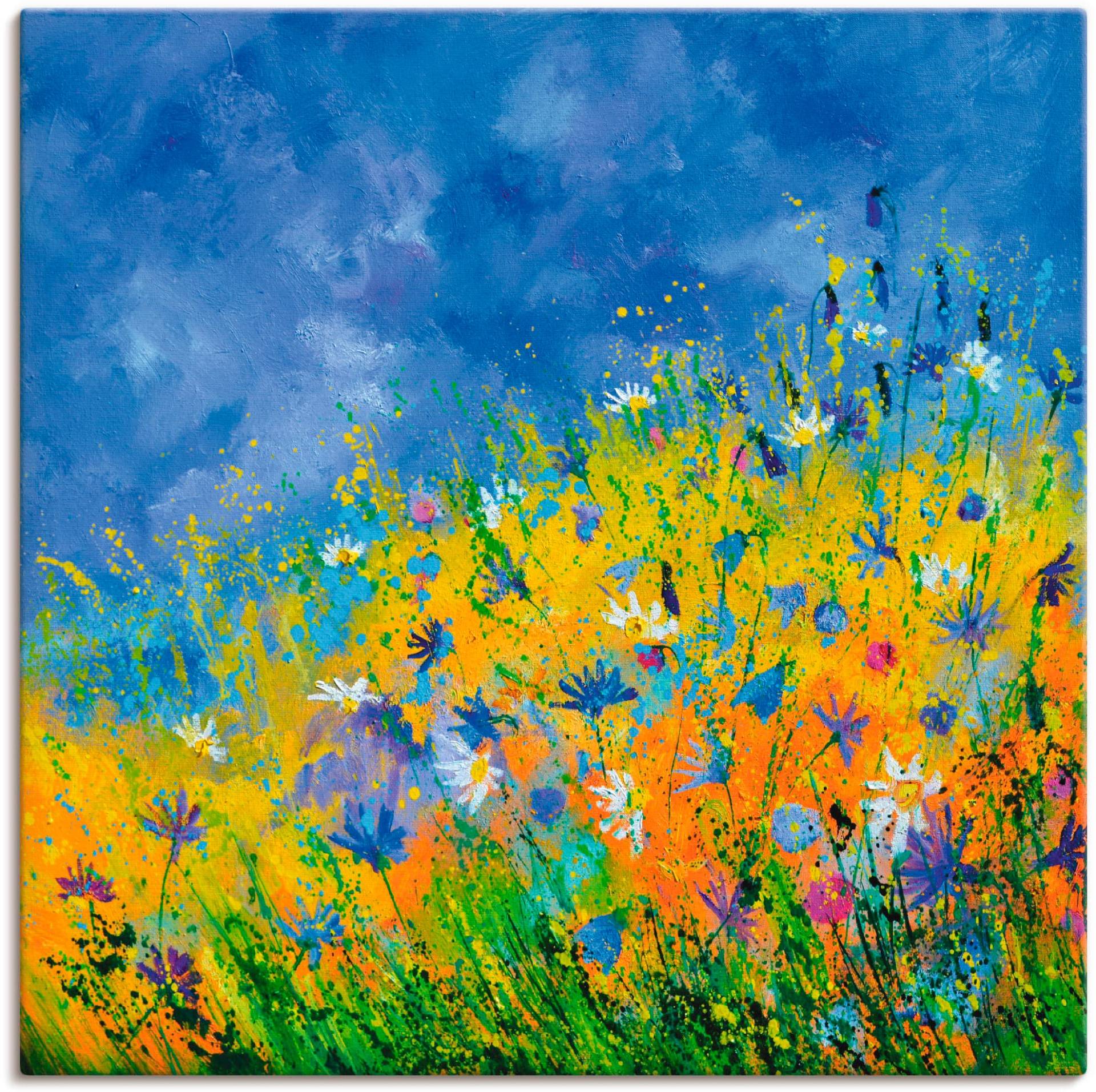 Artland Wandbild »Wildblumen«, Blumenwiese, (1 St.), als Leinwandbild, Wandaufkleber in verschied. Grössen von Artland