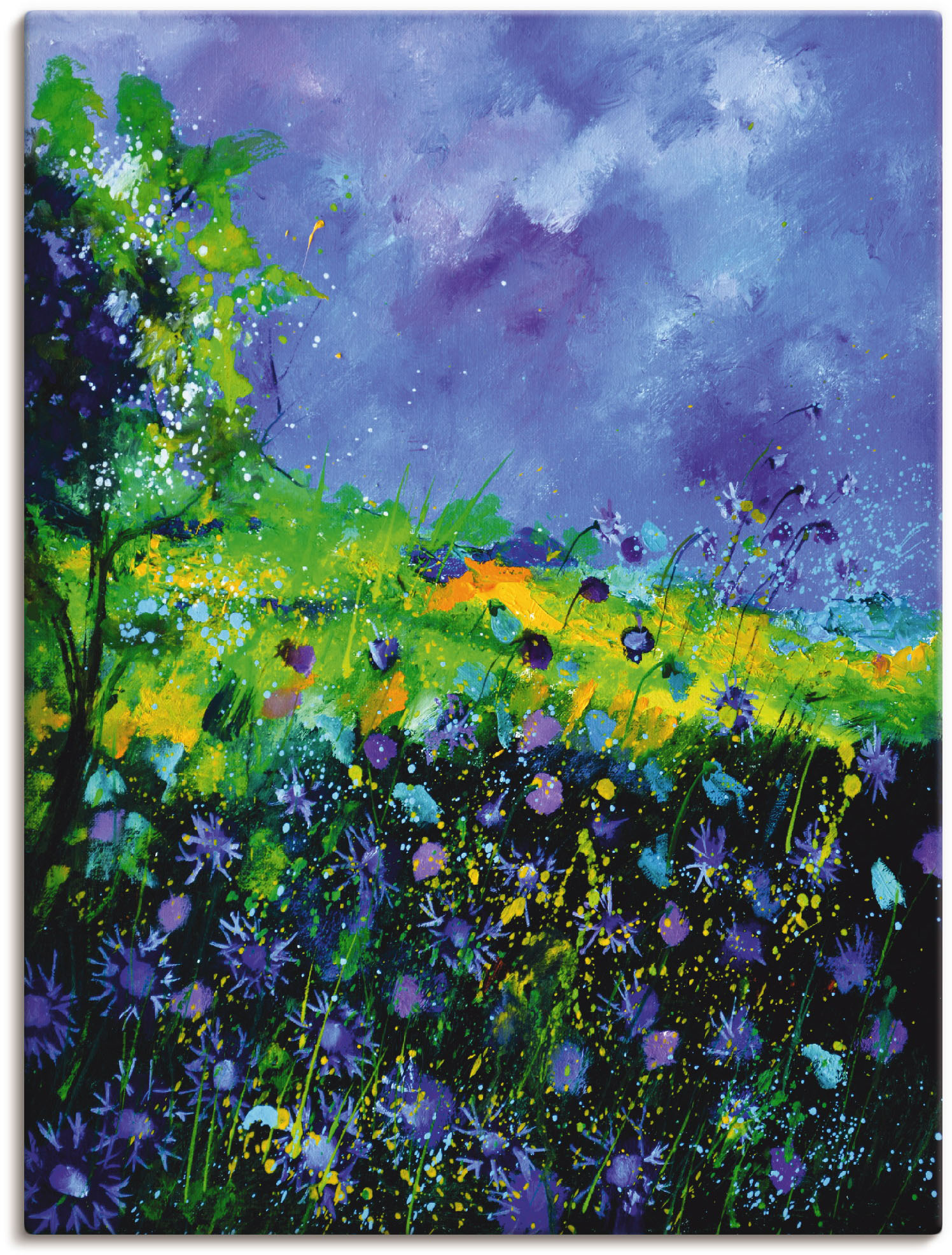 Artland Wandbild »Wilde Blumen«, Blumenwiese, (1 St.), als Leinwandbild, Poster in verschied. Grössen von Artland