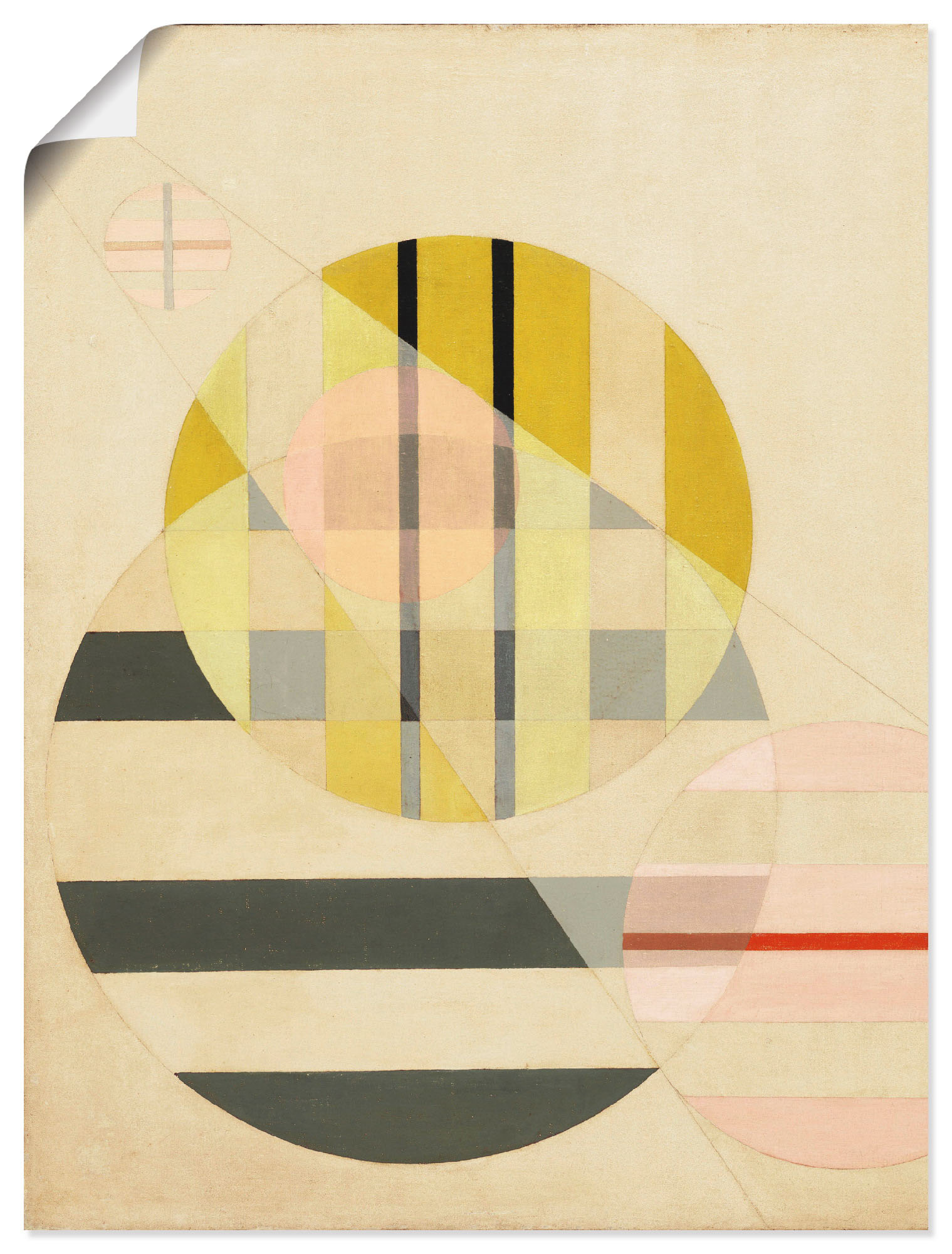 Artland Wandbild »Z II. 1925«, Muster, (1 St.), als Alubild, Leinwandbild, Poster, Wandaufkleber in verschied. Grössen von Artland
