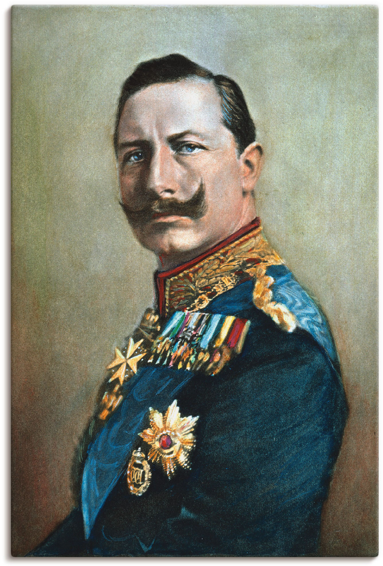 Artland Leinwandbild »Wilhelm II.«, Menschen, (1 St.), auf Keilrahmen gespannt von Artland