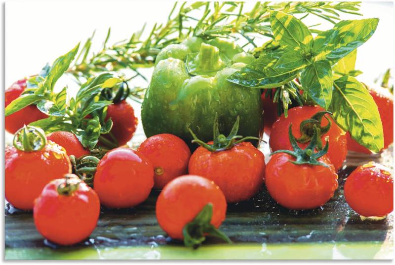 Artland Wandfolie »Garten frische Tomaten«, Lebensmittel, (1 St.), selbstklebend von Artland