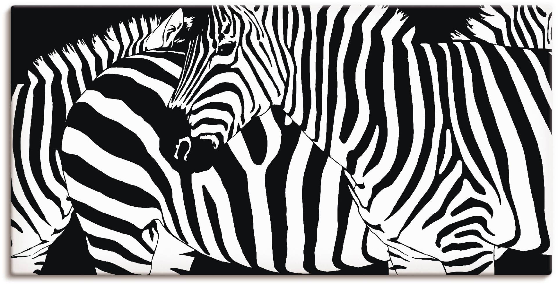 Artland Wandfolie »Zebrastreifen«, Wildtiere, (1 St.), selbstklebend von Artland