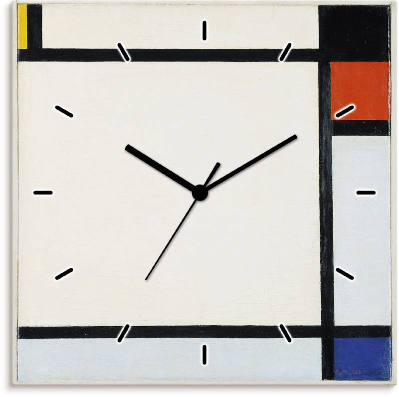 Artland Wanduhr »Tableau N X. 1925«, wahlweise mit Quarz- oder Funkuhrwerk, lautlos ohne Tickgeräusche von Artland