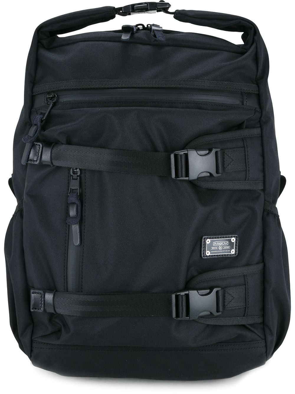 As2ov Cordura Dobby 2way backpack - Black von As2ov