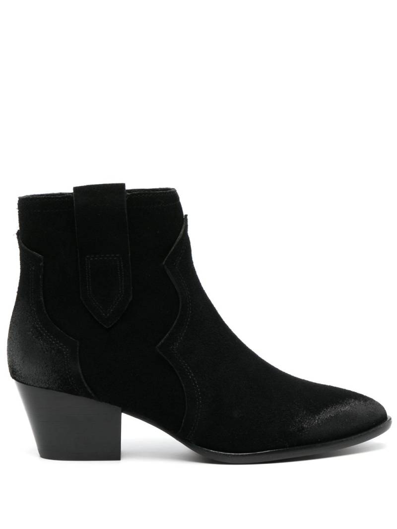 Ash Hurrican 50mm leather boots - Black von Ash