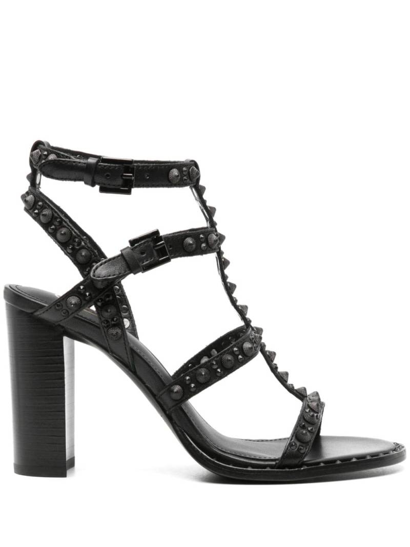 Ash Kabuki 100mm studded sandals - Black von Ash