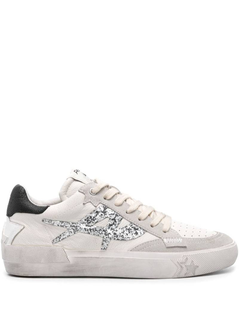 Ash Moonlight glittery-logo sneakers - White von Ash