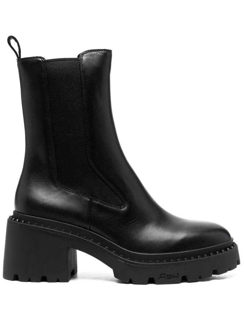 Ash Nico leather Chelsea boots - Black von Ash