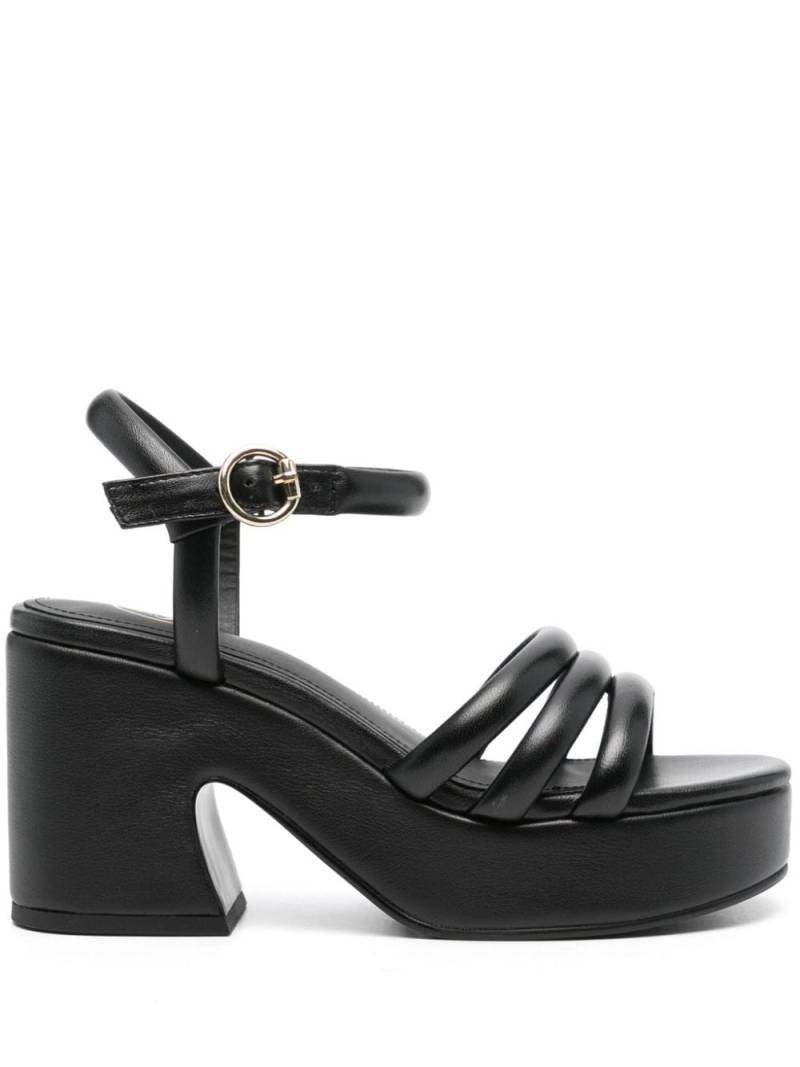 Ash Onyx 95mm leather sandals - Black von Ash