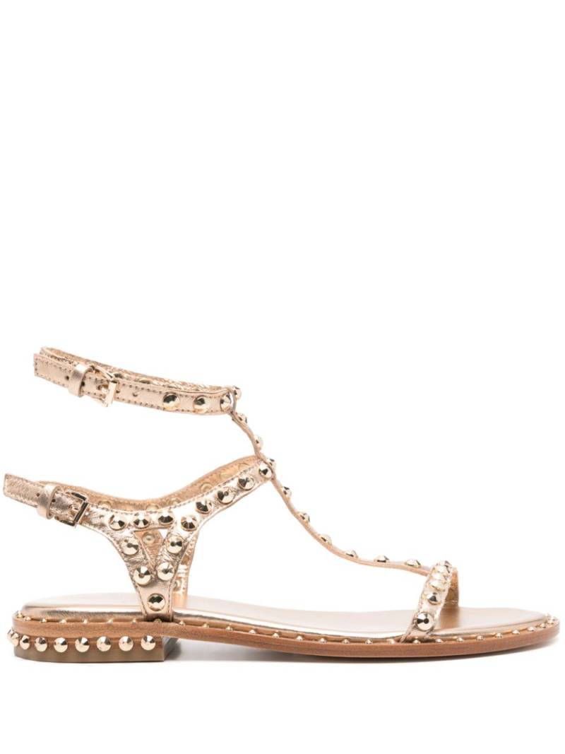 Ash Panic stud-embellished sandals - Gold von Ash