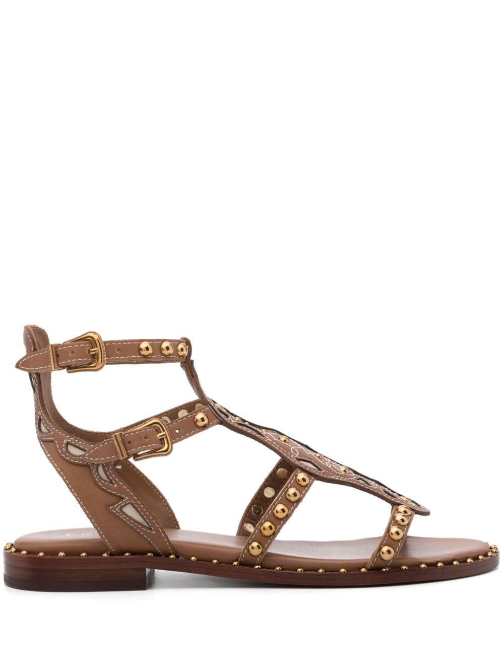 Ash Plaza leather sandals - Brown von Ash