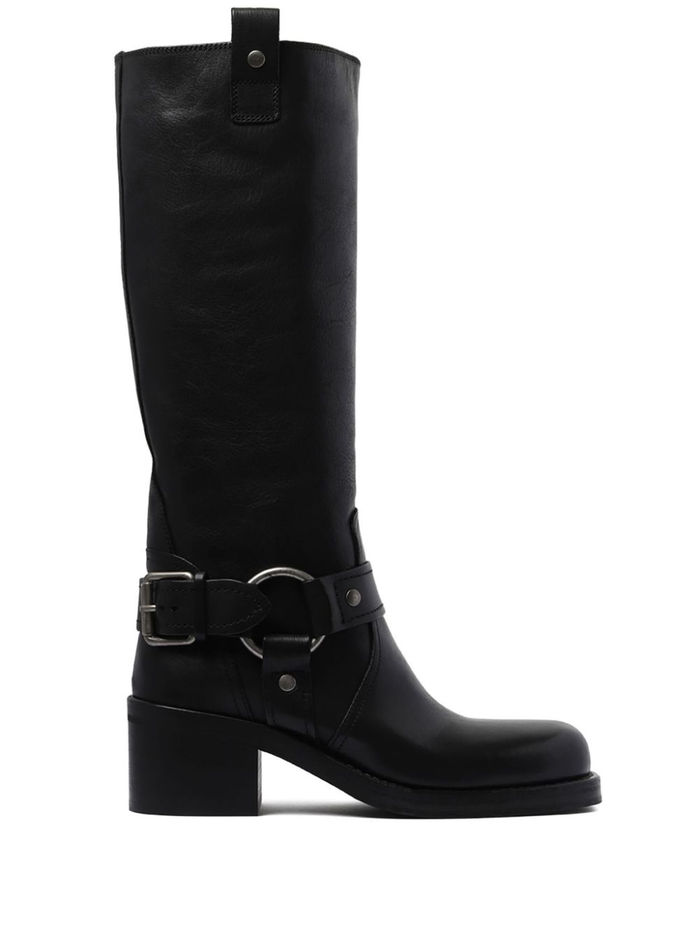 Ash calf leather boots - Black von Ash