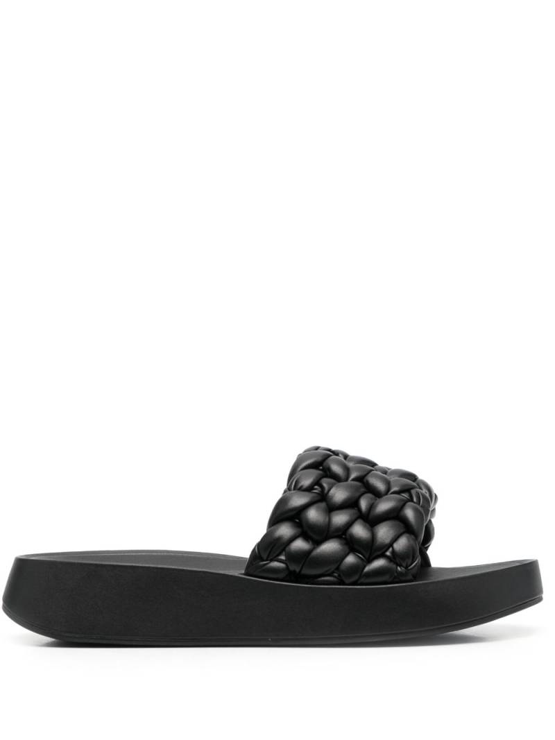 Ash interwoven-detail sliders - Black von Ash