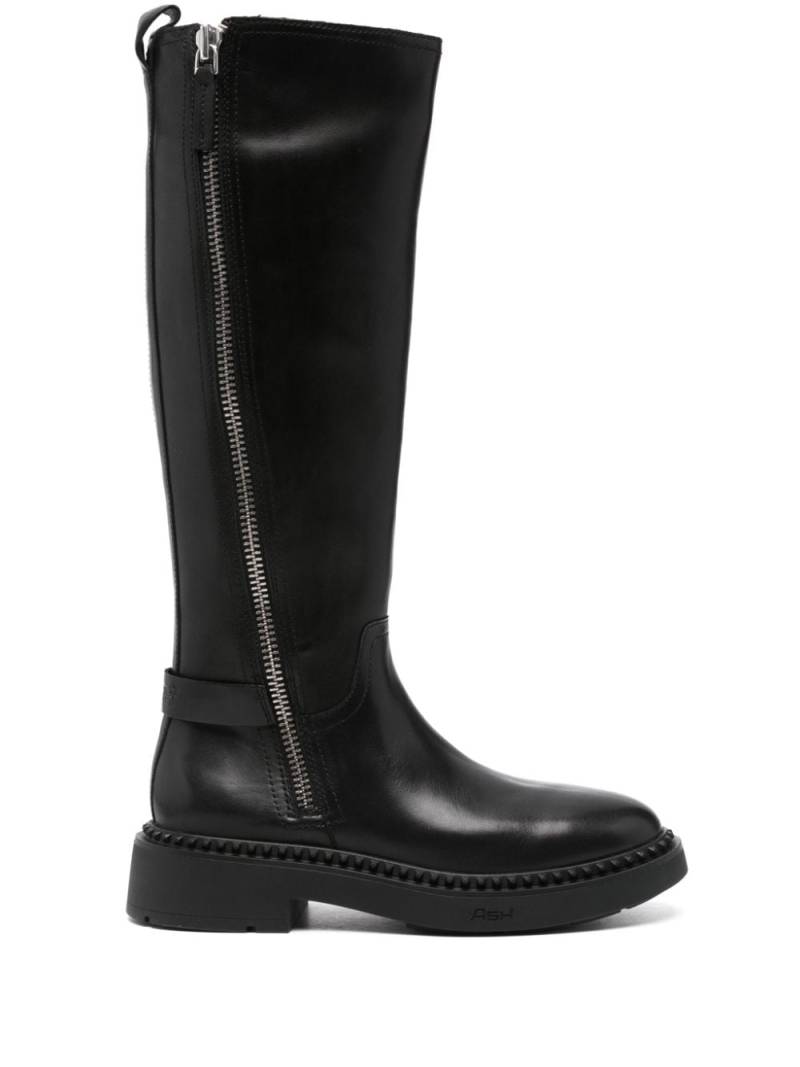 Ash leather boots - Black von Ash