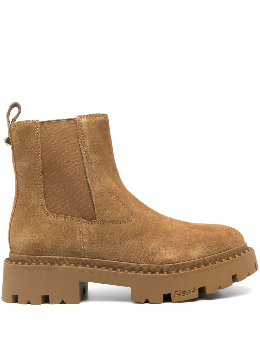 Ash round-toe leather boots - Brown von Ash