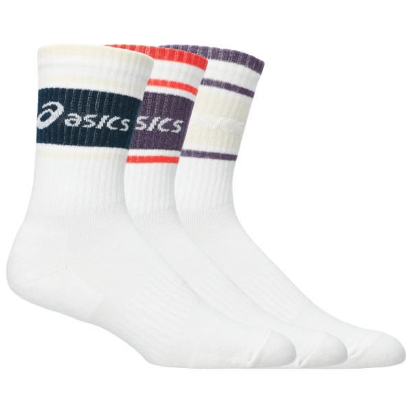 Asics - 3 Pack Logo Crew Sock - Multifunktionssocken Gr 35-38 - I weiß Asics - 3 Pack Logo Crew Sock - Multifunktionssocken Gr 35-38 - I weiß von Asics