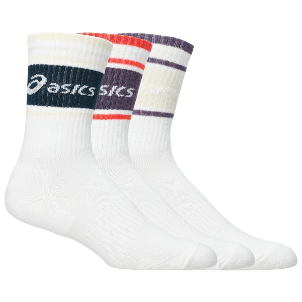 Asics - 3 Pack Logo Crew Sock - Multifunktionssocken Gr 35-38 - I weiß von Asics