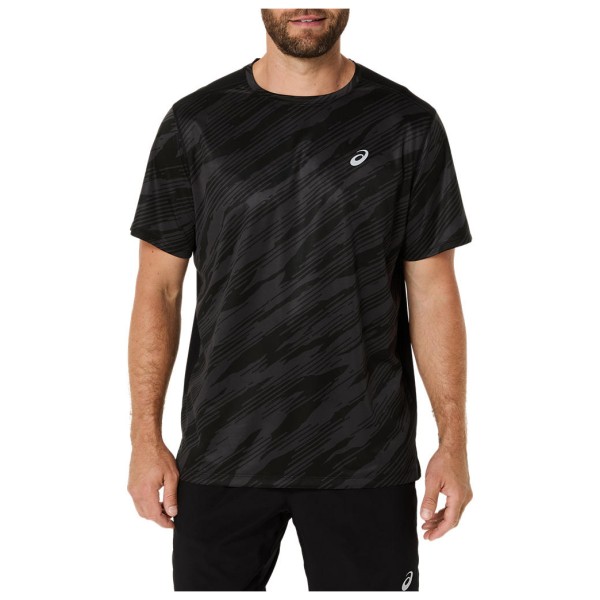 Asics - Core All Over Print S/S Top - Laufshirt Gr L schwarz Asics - Core All Over Print S/S Top - Laufshirt Gr L schwarz von Asics